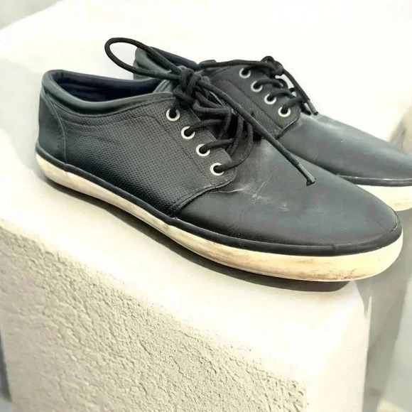 Vegan  leather sneakers 8 - Picture 1 of 6